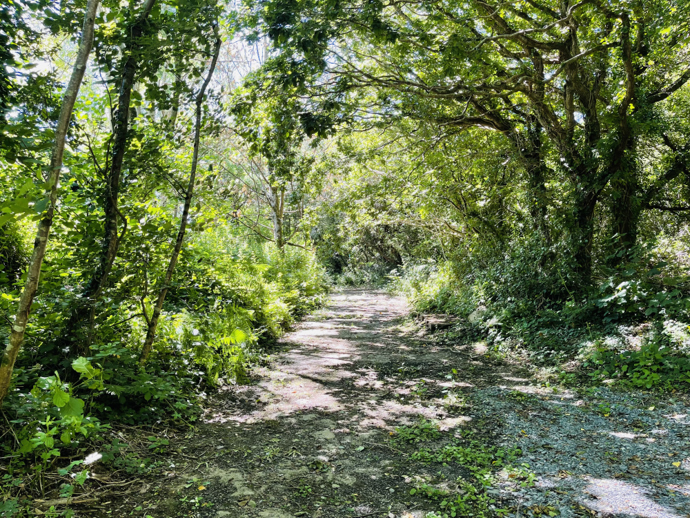 End of track/area to park 