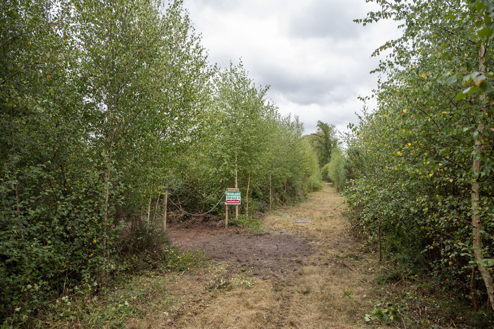 Concealed parking space